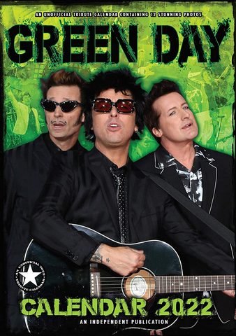 Green Day 2022 Calendar