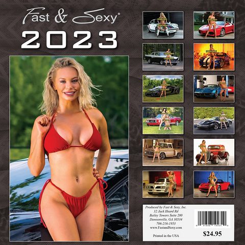 Fast & Sexy 2023 Calendar