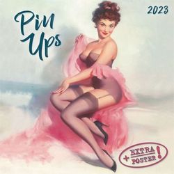 Pin Ups of the 50s 2023 Small Wall Calendar