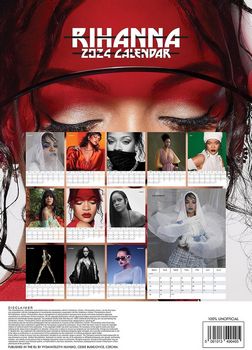 Rihanna 2024 Calendar