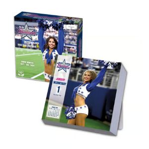 Dallas Cowboys Cheerleaders 2025 Desk Calendar