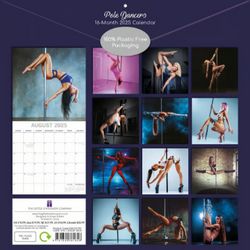 Pole Dancers 2025 Calendar