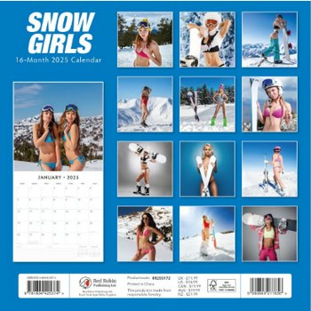 Snow Girls 2025 Calendar