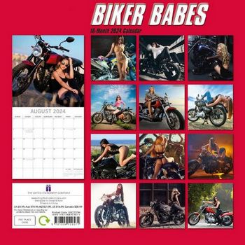 Biker Babes 2024 Calendar