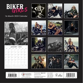 Biker Girls 2024 Calendar