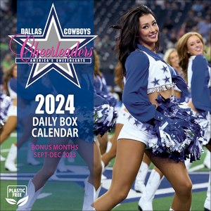 Dallas Cowboys Cheerleaders 2024 Desk Calendar