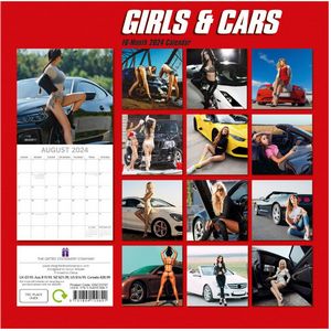 Girls & Cars 2024 Calendar