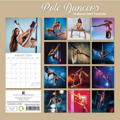 Pole Dancers 2024 Calendar