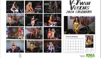 V-Twin Vixens 2024 Calendar